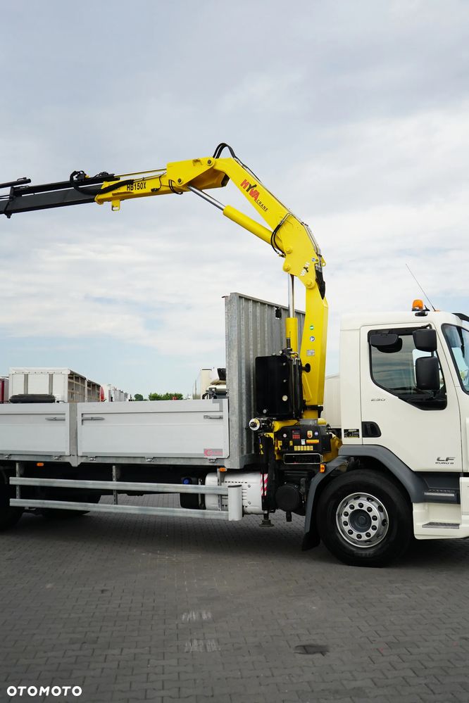 DAF / LF / 250 / SKRZYNIOWY + HDS / HYVA HB-150 / PILOT / ROTATOR - 16