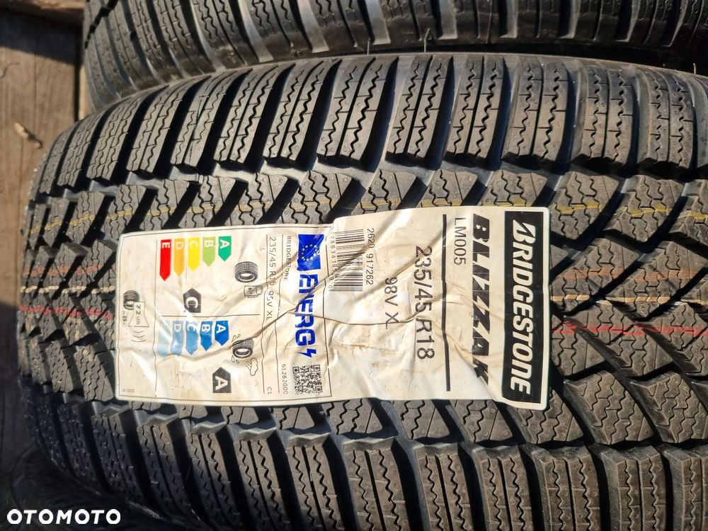 Opony Bridgestone Blizzak LM005 235/45R18 98V,XL 2022r.4x8mm jak nowe - 6