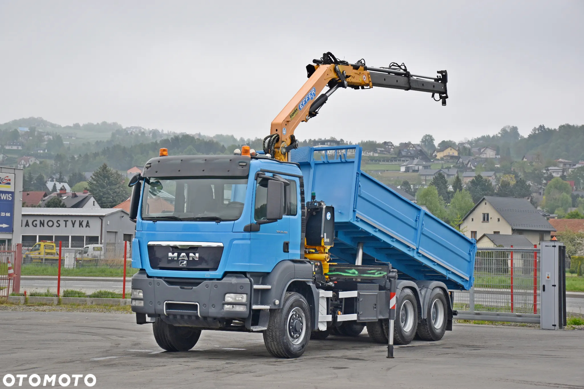 MAN TGS 26.360 * WYWROTKA 5,50m + EFFER 165.11/2S + PILOT / 6x6 - 2