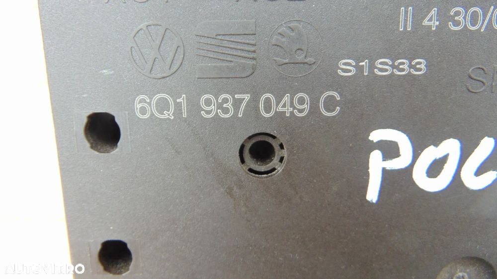 Modul confort VW Polo 9N 1.2 benzina Skoda Fabia1 an 2004-2007  cod 6Q1937049C - 2