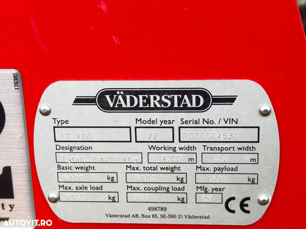 Altul Vaderstad Top Down 400 - 3