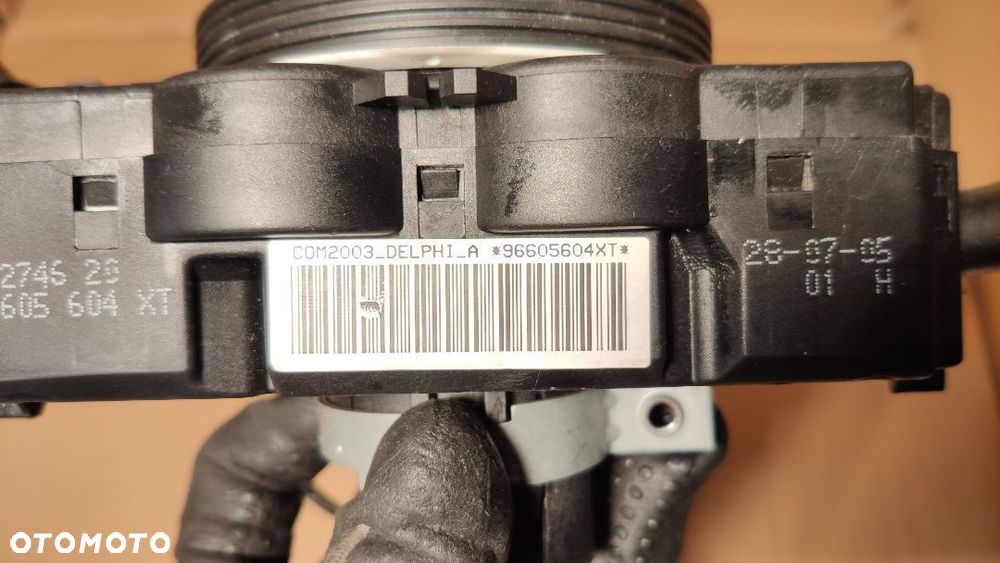 PRZEŁĄCZNIK ZESPOLONY PEUGEOT 307 CC 96605604XT PAJĄK ORYGINAŁ - 9