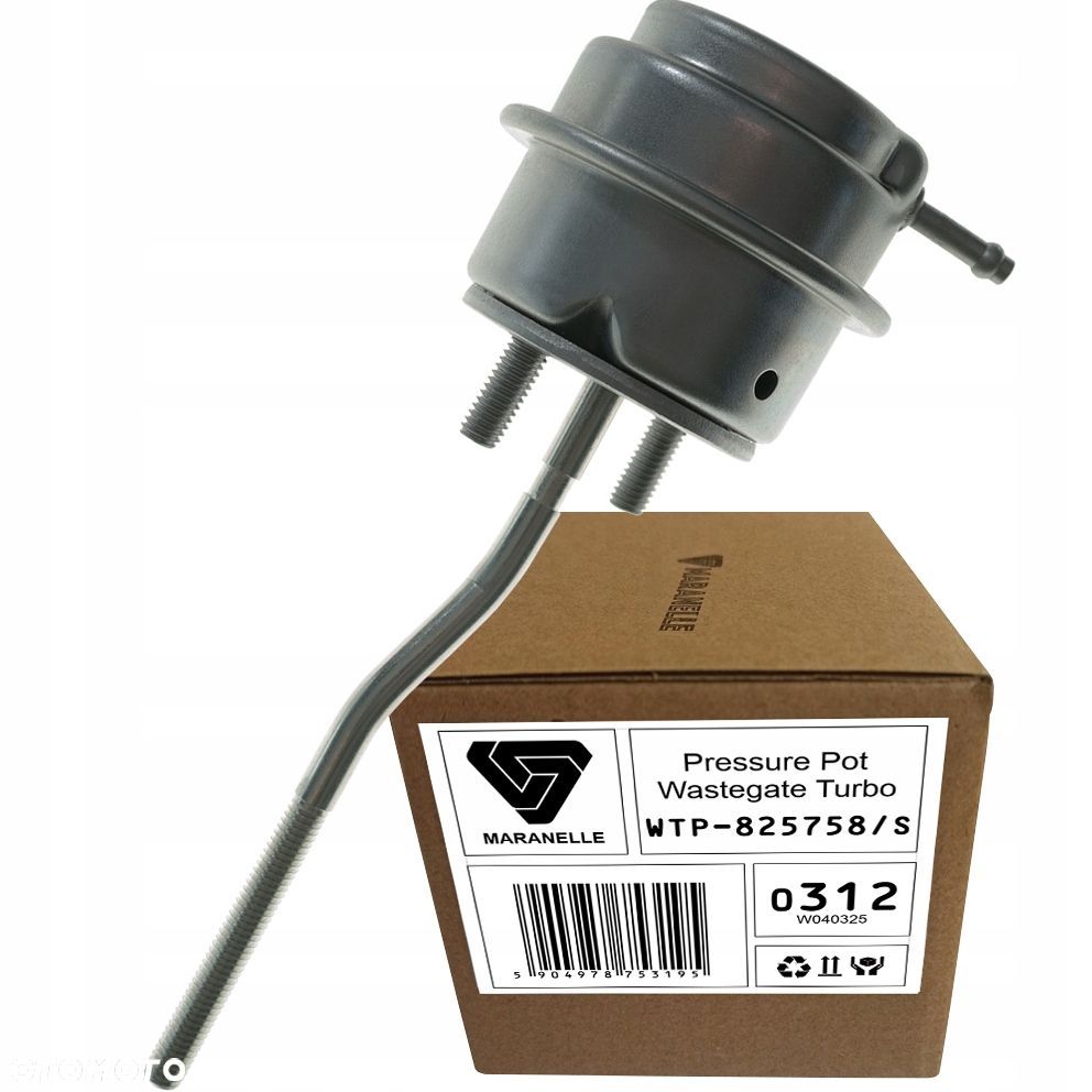 Gruszka bańka zawór turbiny 825758 RENAULT Master III / OPEL Movano B / NISSAN NV400  - 2.3 - 5