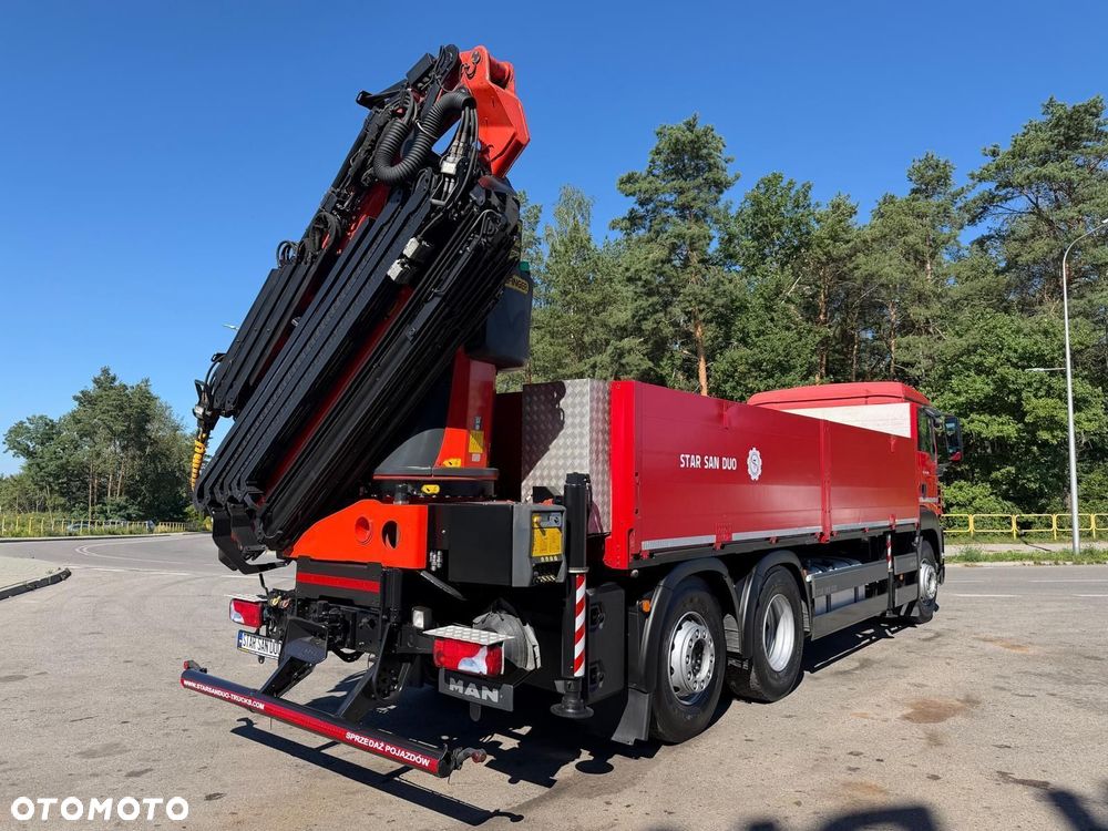 MAN TGS 26.360 6x2 PALFINGER PK 27002 SH Fly Jib HDS Żuraw Rotator - 8