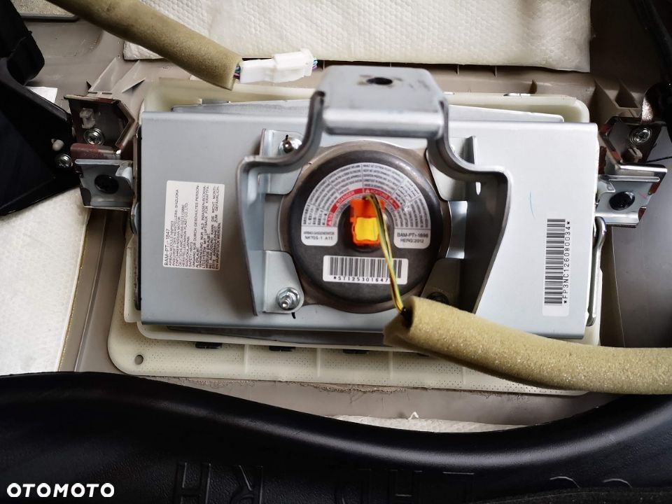 DESKA ROZDZIELCZA konsola kokpit pulpit poduszki airbag pasy KOMPLET ORYGINALNY NISSAN LEAF 2012 Gdynia - 8