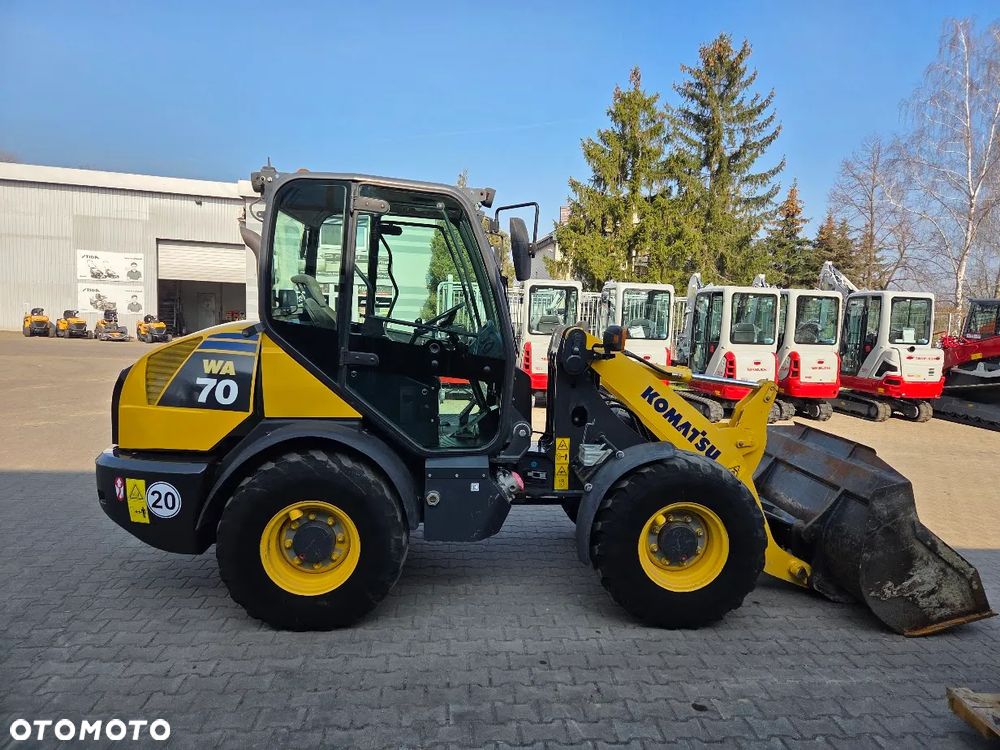 Komatsu Ładowarka Kołowa KOMATSU WA70-7 łyżka + widły - 8
