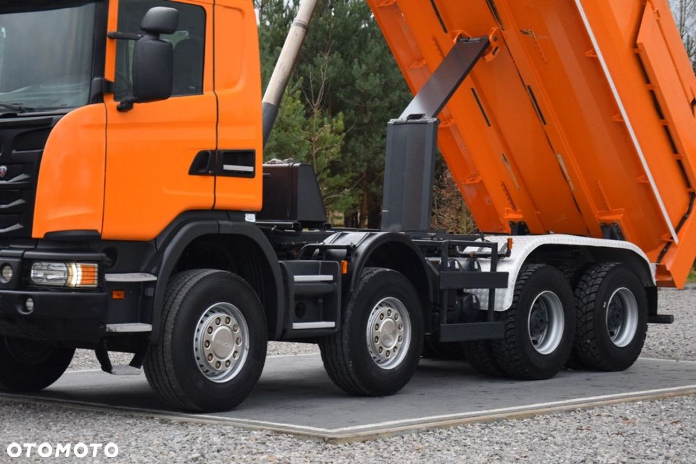 Scania G450 8x4 Meiller Kipper Hydroklapa - 14