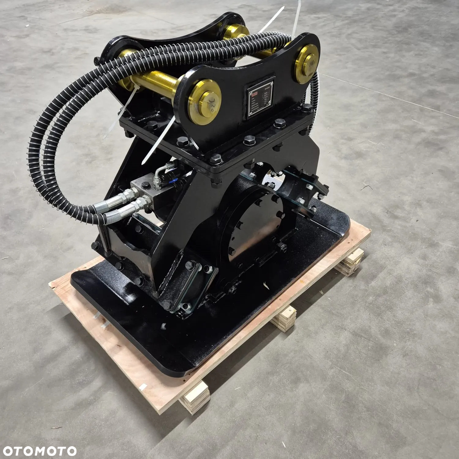 Zagęszczarka Płytowa Hydrauliczna maszyny 5-9T 3CX, 8035-8045 BK Hammer - 3