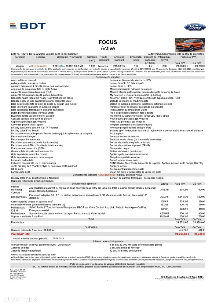 Ford Focus 2.0 EcoBlue Active Business - 37