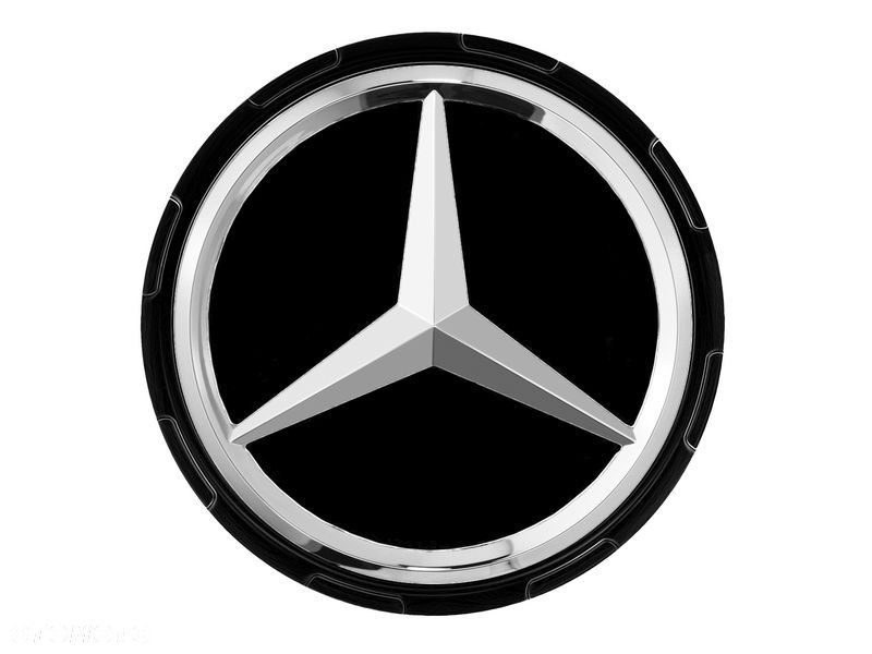 MERCEDES AMG dekielek felgi aluminiowej black OE - 2
