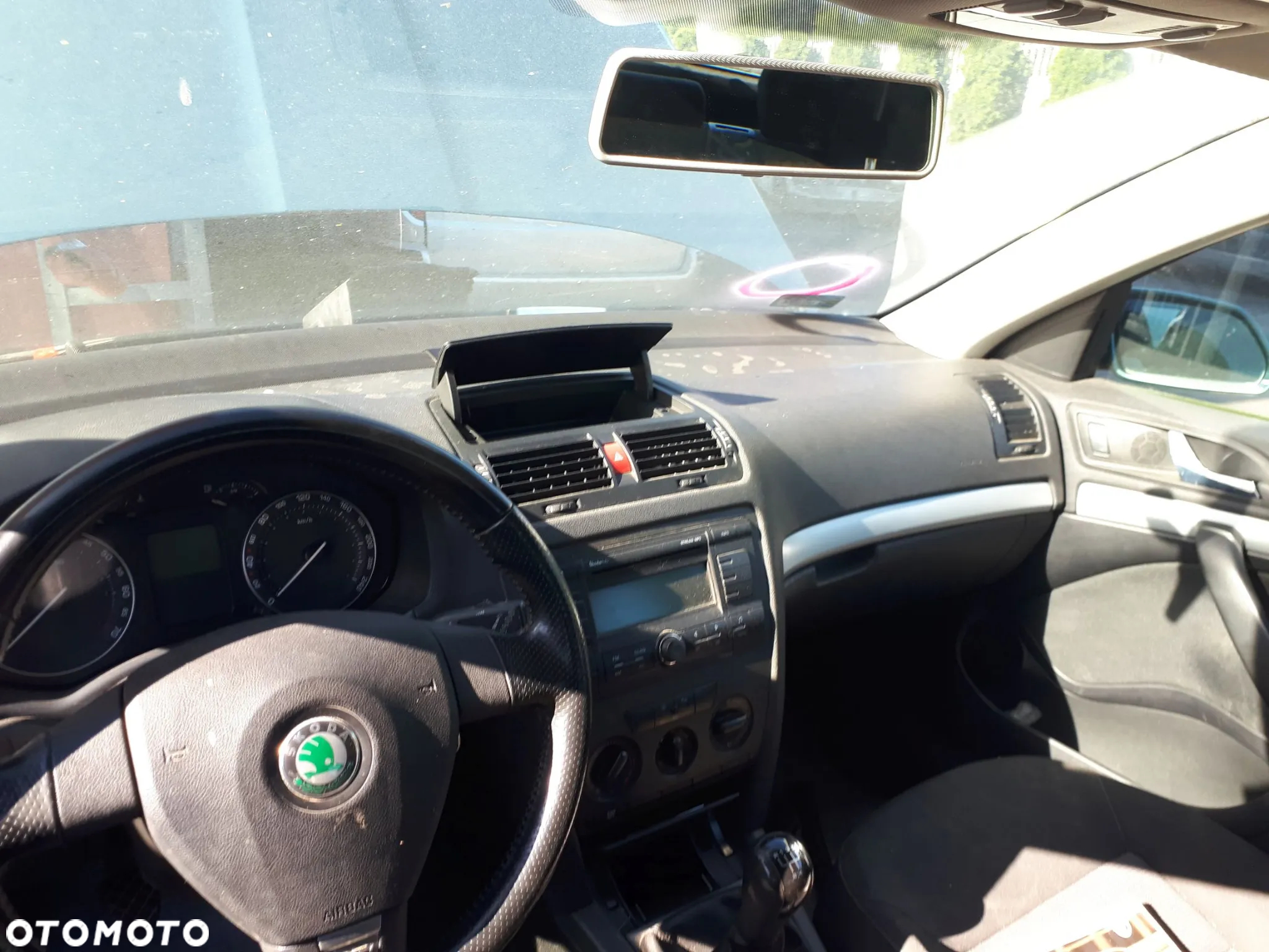 SKODA OCTAVIA II VRS RS 04-08 KIEROWNICA SKÓRA SKÓRZANA - 3