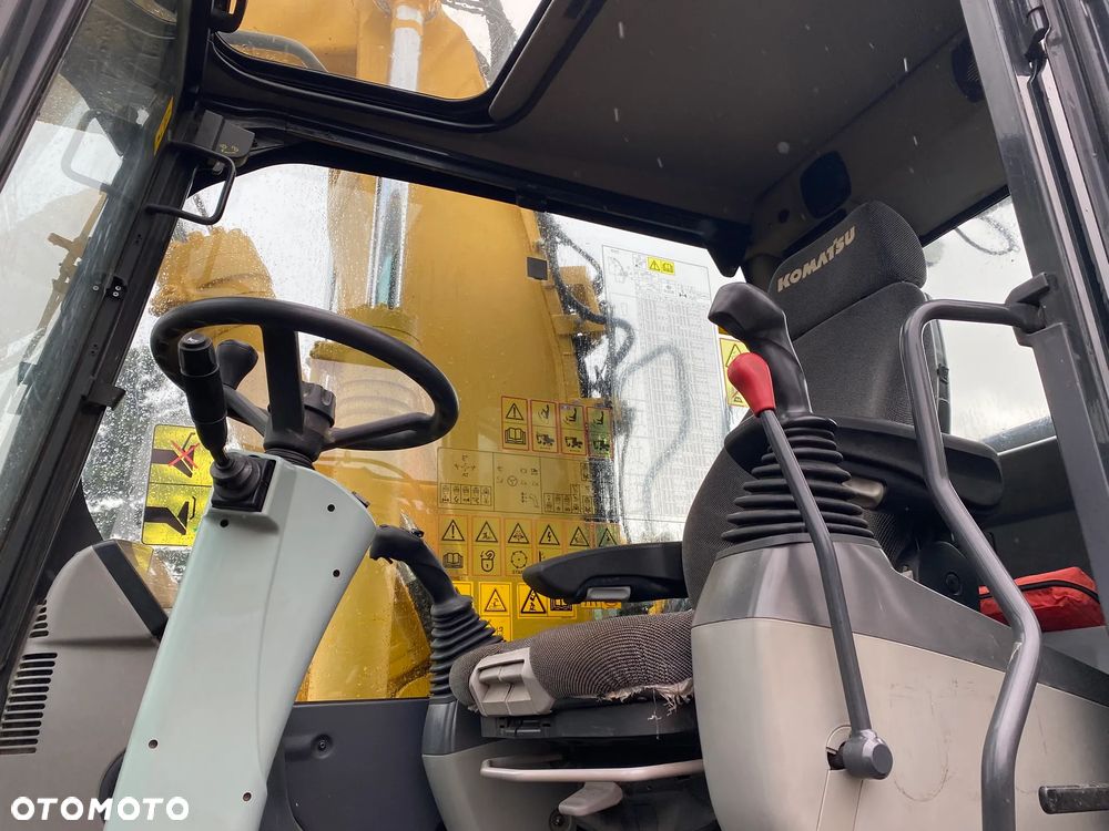 Komatsu PW160-10, 2017 ROK, PODPORY + PŁUG, DŁUŻSZY ZASIĘG, - 6