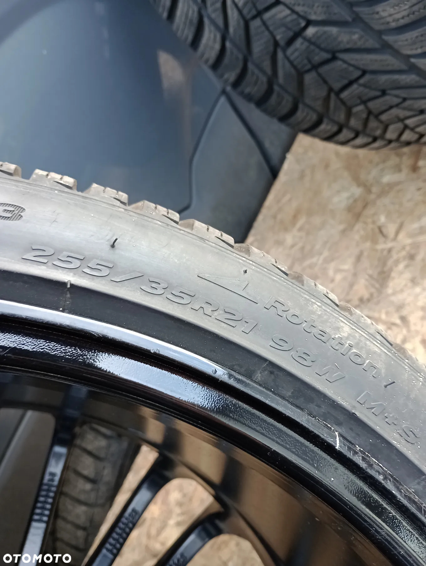 KOŁA ZIMOWE ALUMINIOWE TESLA Y R21 DWIE SZEROKOŚCI 2x 9,5J 2x10,5J OPONY 2x 255/35 R21 92V 2x 275/35 R21 103W HANKOOK WINTER ICEPT EVO 3 CZUJNIKI TPMS - 12