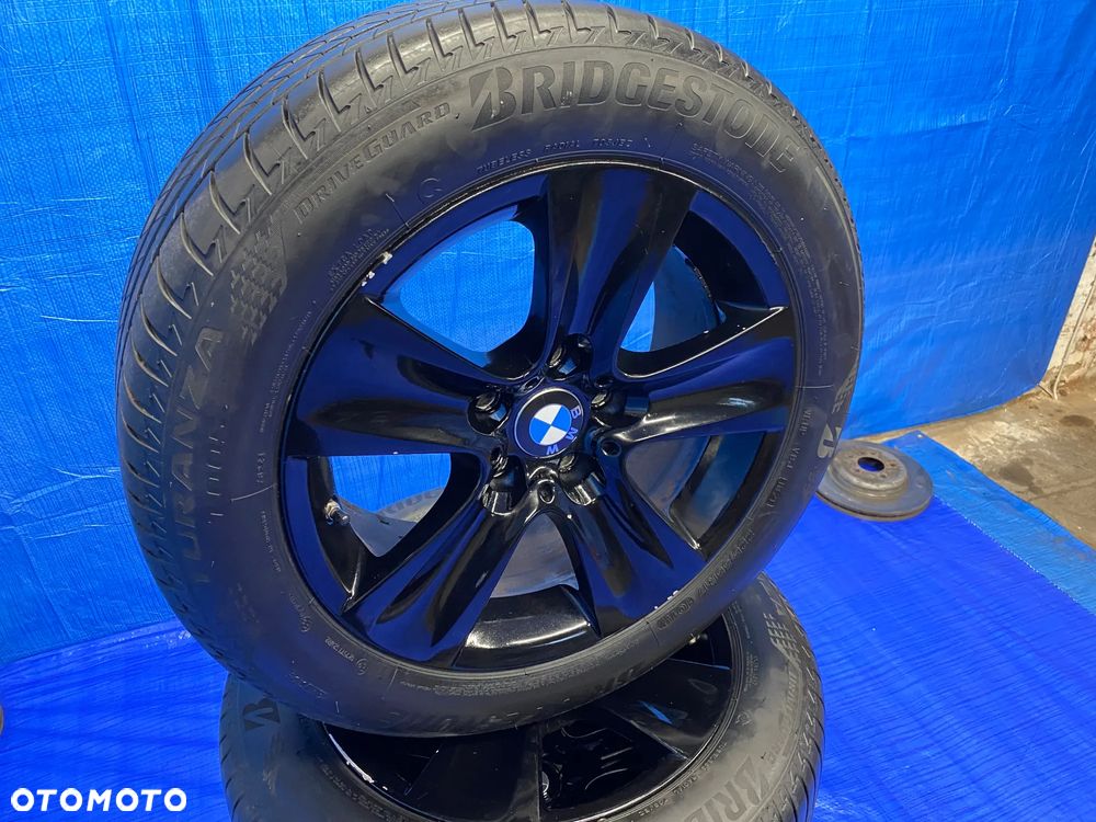 KOŁA KOŁO 17 FELGA ALUMINIOWE ALUSY 17" x 8J  5X120 ; 72,6mm ET30 CZUJNIKI KOMPLET ; OPONY LETNIE LATO BRIDGESTONE ; BMW E60 E61 E90 E91 E92 E93 F06 F07 F10 F11 F12 F13 F30 F31 F32 F33 F34 F36 ORYGINAŁ  6790172 BMW - 10