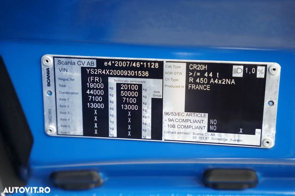 Scania R 450 / SISTEM HIDRAULIC / RETARDER / I-PARK COOL / EURO 6 - 36