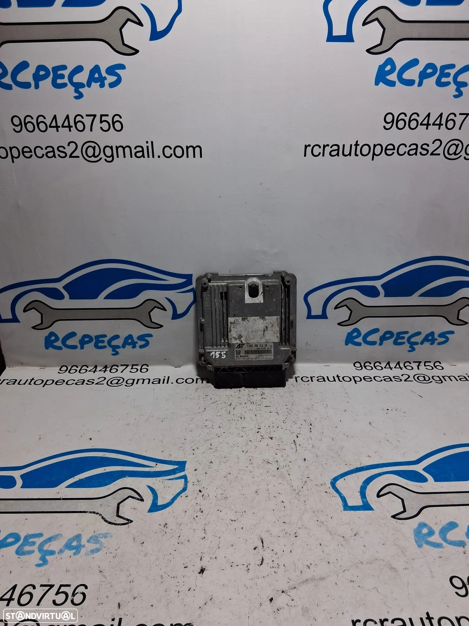 .Centralina Motor Bosch VW VAG Seat Alhambra 2.0 TDi BRT 03G 906 016 JN / 0 281 012 697 - 2
