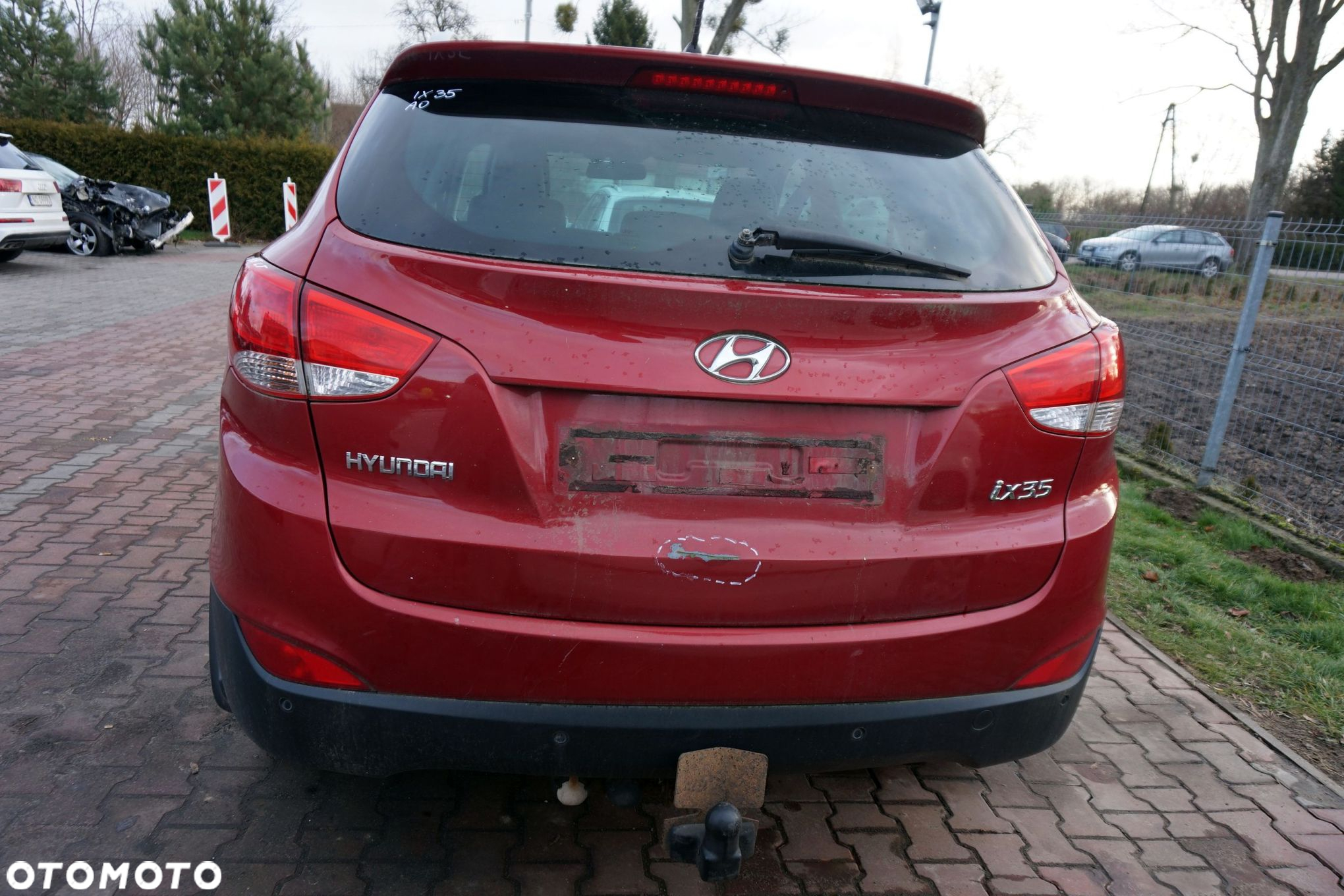 HYUNDAI IX35 I  2010 AA1 A0 2.0 CRDI D4HA 136KM 4X4 4WD CZERWONY (INFRA RED) na części - 4