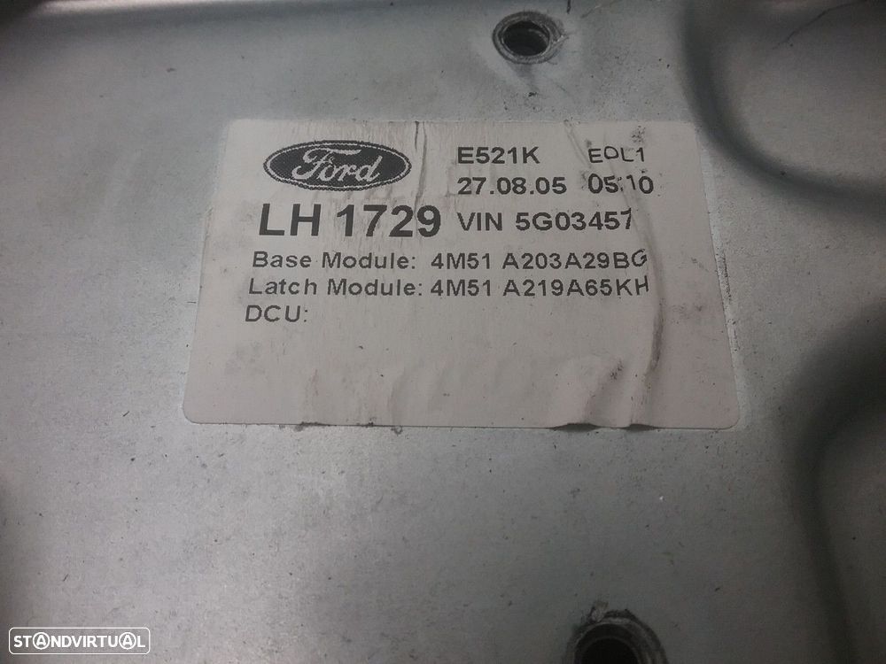 ELEVADOR COMPLETO Frente Esq FORD FOCUS II Box Body / Estate 1.6 TDCi | 09.05 -... - 2