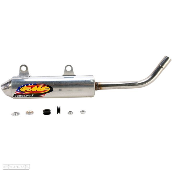 ponteira de escape fmf powercore 2 silencer aluminum ktm / husaberg / husqvarna - 1