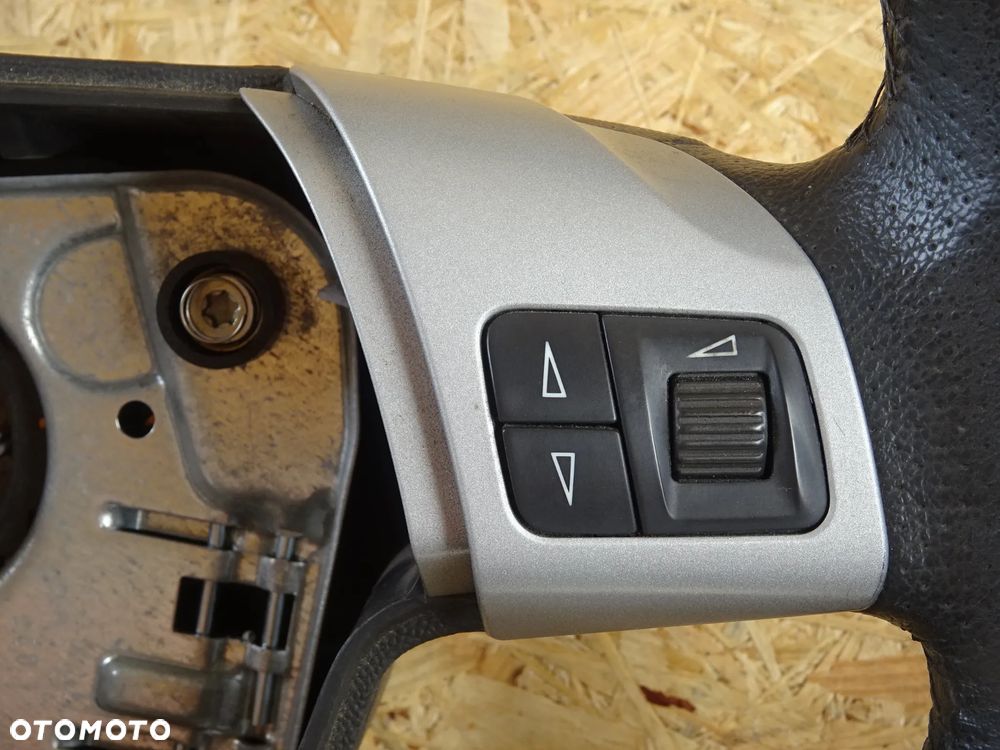 KIEROWNICA SKÓRZANA SKÓRA OPEL VECTRA C SIGNUM MULTIFUNKCYJNA PRZYCISKI AIRBAG - 6