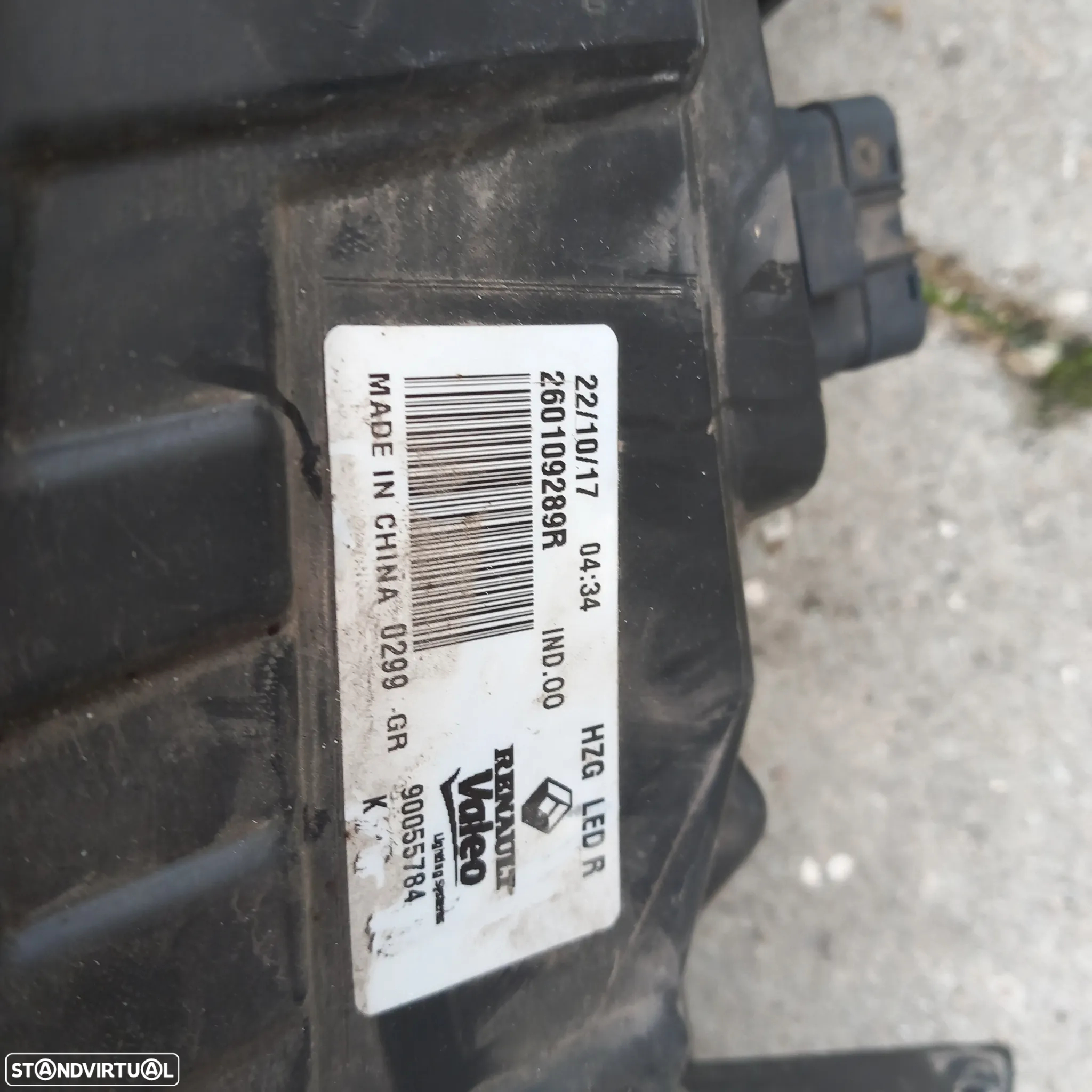 Conjunto farois renault koleos 2 - 4