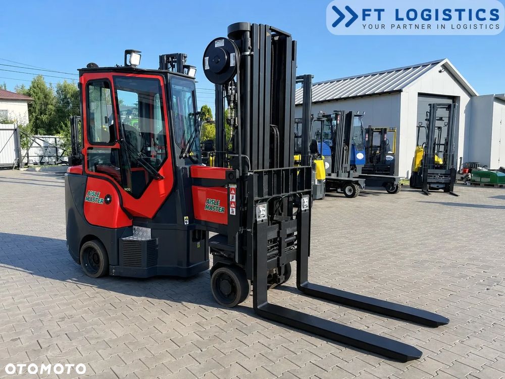 Combilift WÓZEK PRZEGUBOWY | AISLE-MASTER 20SE | ELEKTRYCZNY | MASZT 4-RO CZĘŚCIOWY 6500MM | POZYCJONER WIDEŁ | PRZESUW WIDEŁ | WOLNY SKOK | PEŁNA KABINA | OGRZEWANIE | NOWE OPONY | PO SERWISIE | STAN IDEALNY - 2