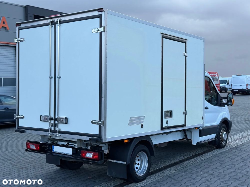 Ford TRANSIT EURO 6 KONTENER IZOTERMA CHŁODNIA MROŹNIA 6EP 1 Wł. Salon PL 170(KM) Boczne Drzwi Bliźniaki TEMPOMAT KLIMA - 4