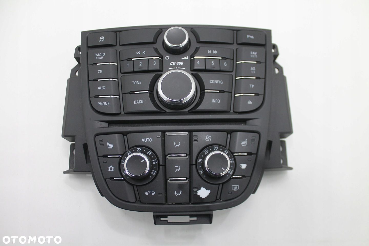 PANEL STEROWNIK KLIMATYZACJI RADIA 13343708 13346050 OPEL ASTRA J IV 09-12 - 1