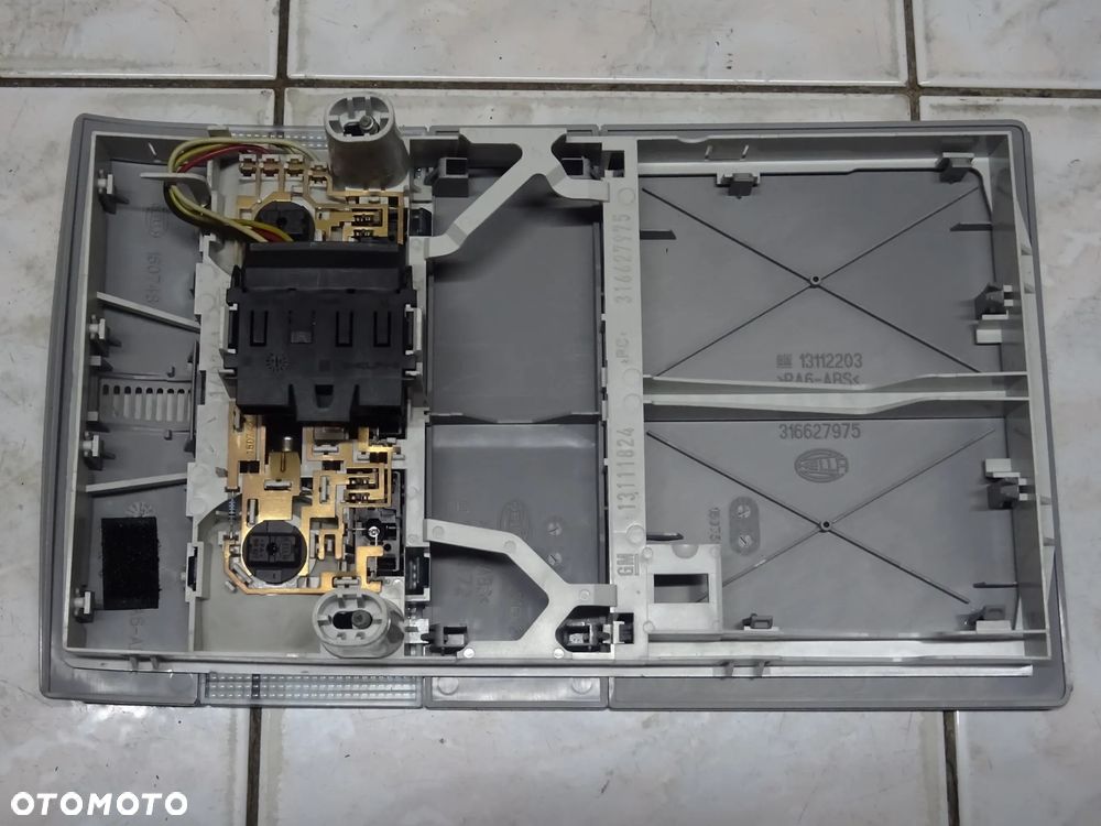 OPEL ASTRA H ZAFIRA B LAMPKA OŚWIETLENIE ŚWIATEŁKO WNĘTRZA KABINY - 6