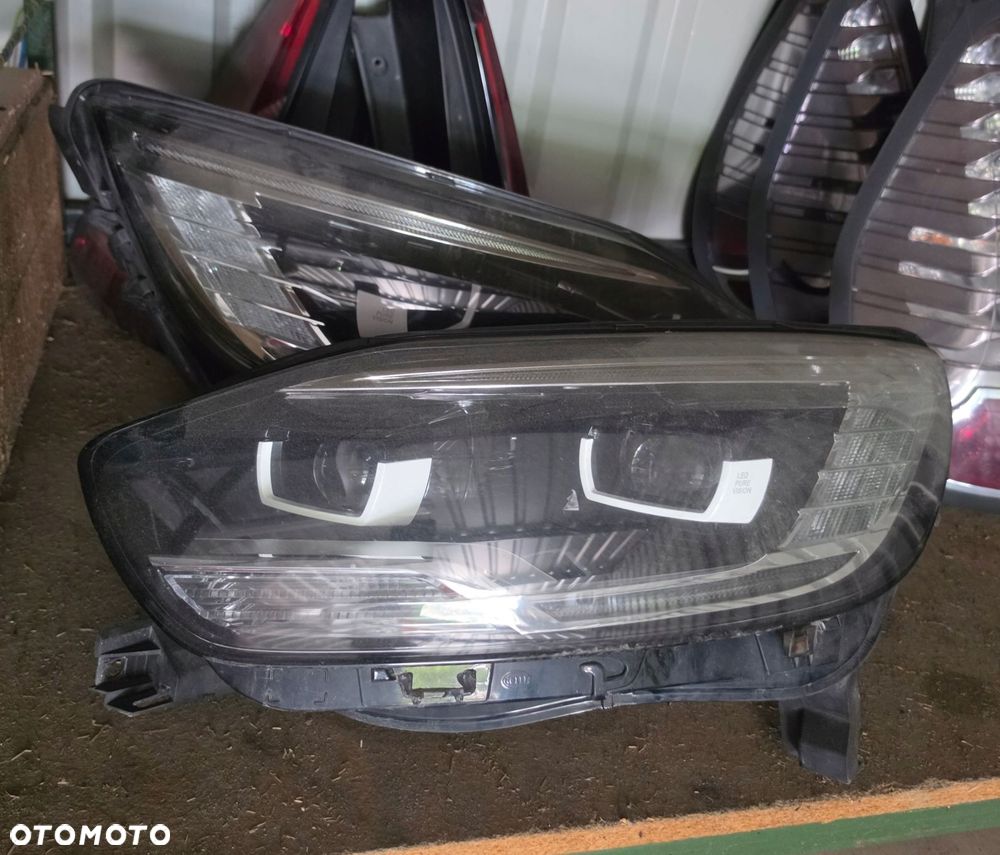 renault grand scenic iv reflektor lampa prawa przód full led - 1
