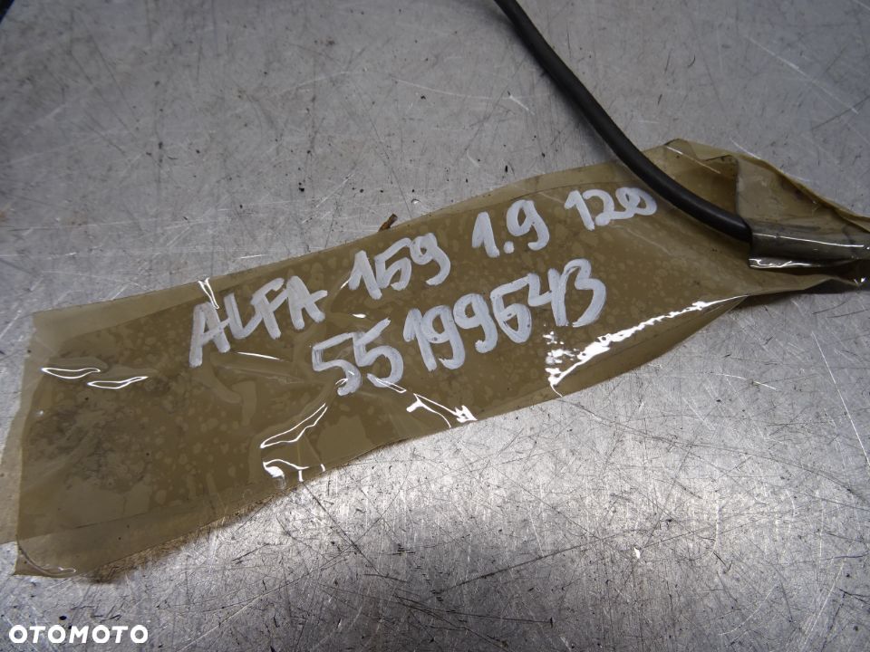 ALFA ROMEO 159 05-11 SEDAN 1.9 JTD CZUJNIK TEMPERATURY SPALIN 55199543 - 2