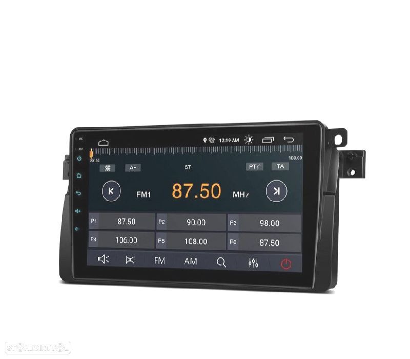 AUTO RÁDIO GPS ANDROID 10 PARA BMW E46 MG ZT ROVER 75 - 6