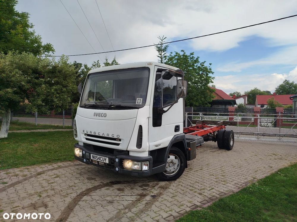 Iveco Eurocargo 75e17 Tector Niski przebieg rama laweta zwyżka wywrotka podnośnik koszowy - 15