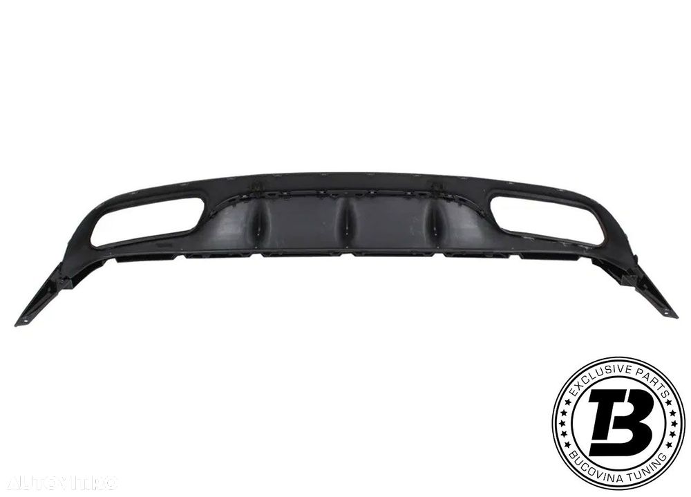 Difuzor Bara Spate Cu Ornamente Evacuare compatibil cu Mercedes C Class C205 A205 C63 Design - 5