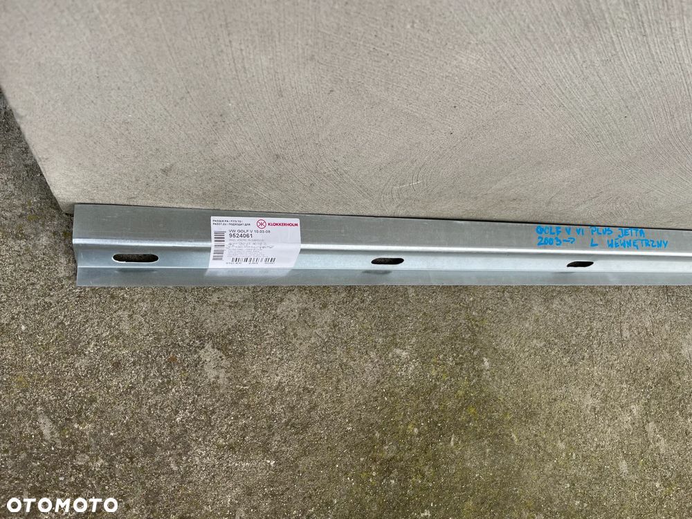 PRÓG LEWY WEWNĘTRZNY VW GOLF V, VI, PLUS, JETTA, TOURAN  2003-- NOWY - 3