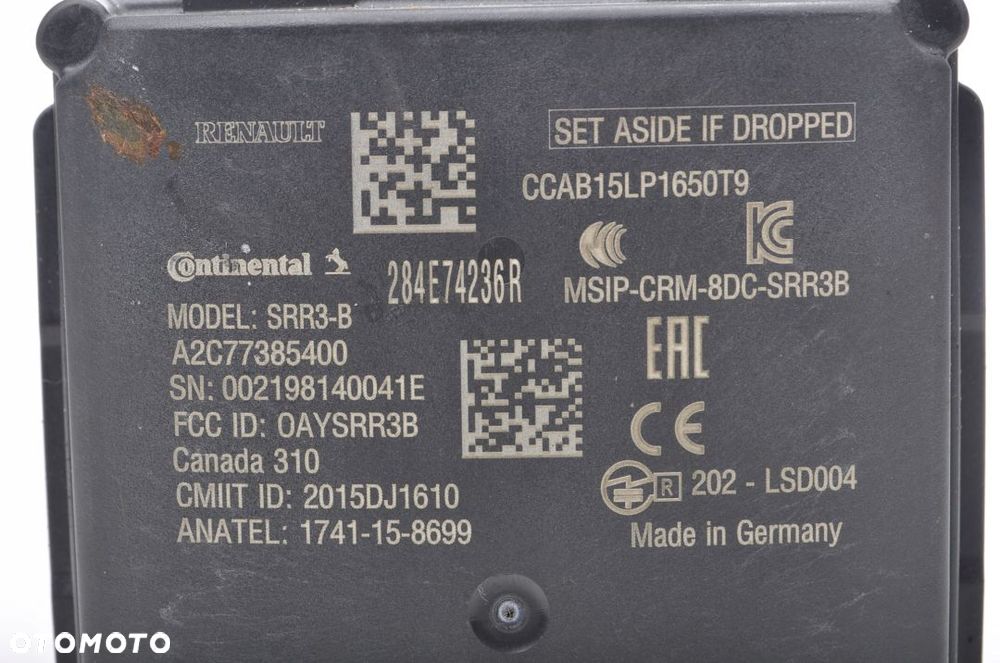 TALISMAN LIFT RADAR SENSOR CZUJNIK 284E74236R - 4