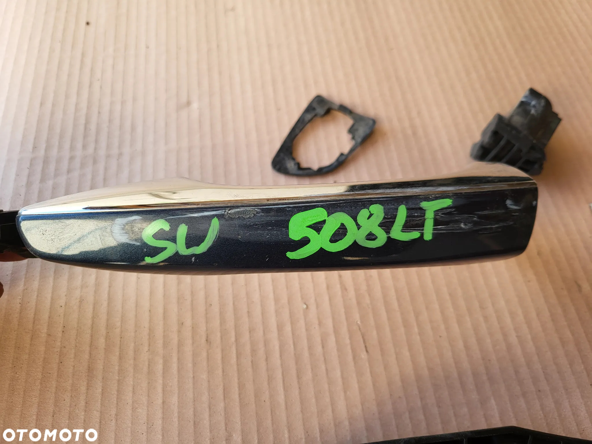 Klamka drzwi lewy tył Peugeot 508 SW Keyless chrom - 5