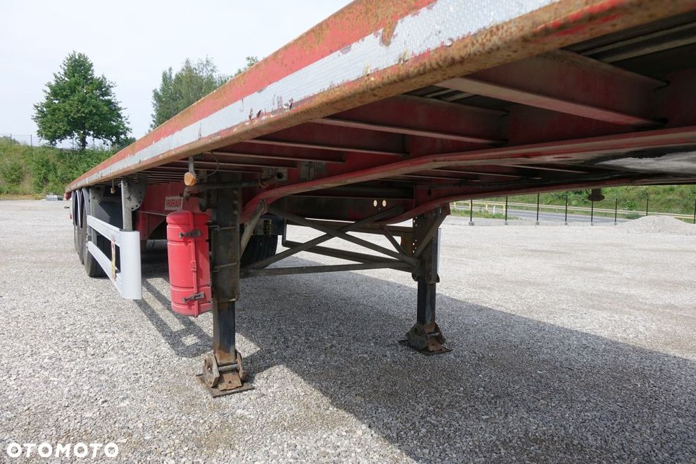 Fruehauf PLATFORMA / STANDARD / OSIE SAF / PODŁOGA WZMACNIANA - SZYNA-DESKA - 10