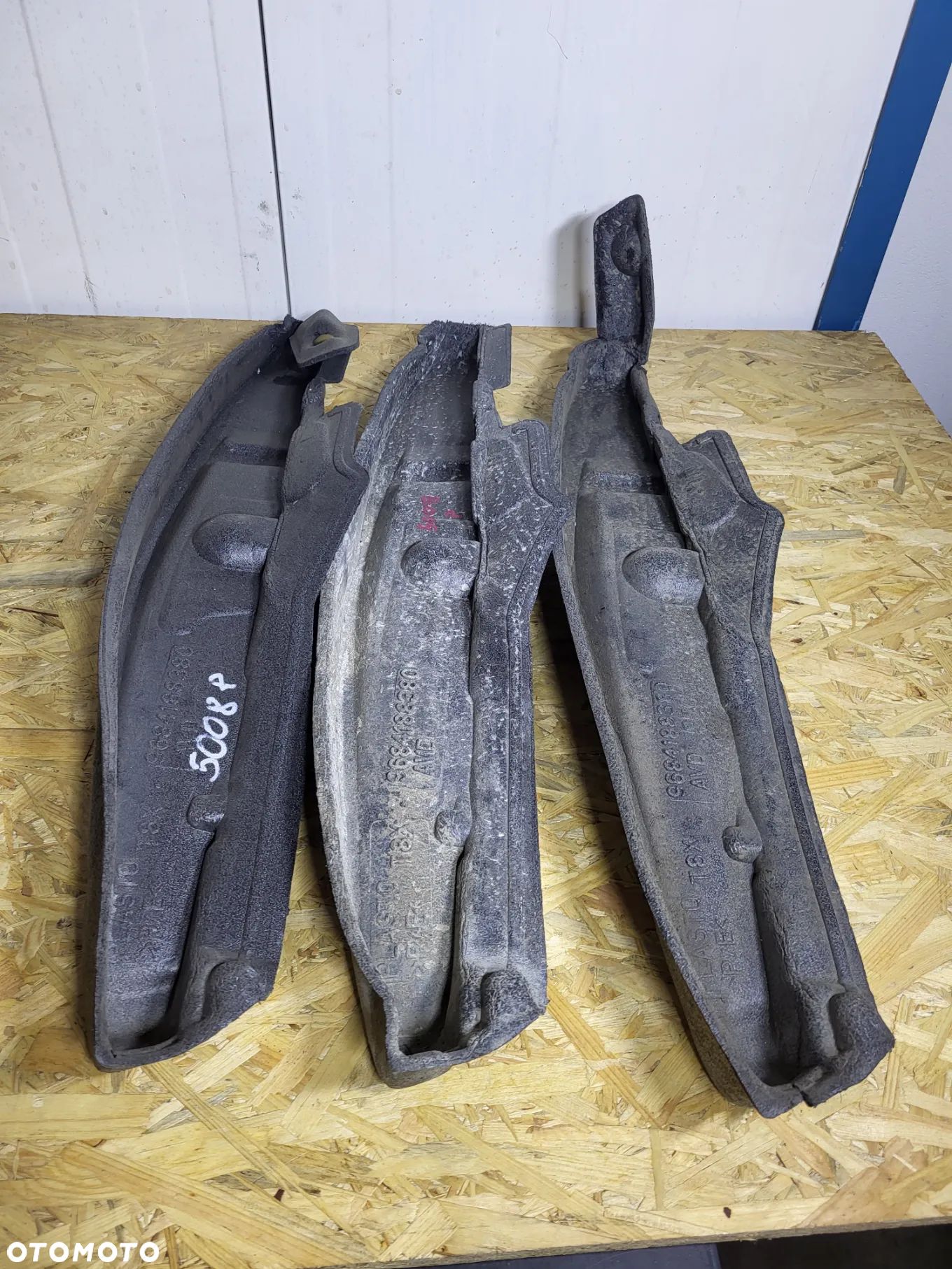 Wygłuszenie błotnika prawe przednie Peugeot 3008 5008 - 1