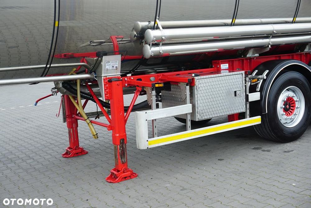 Sommer CYSTERNA SPOZYWCZA / 28 374 LITRÓW / 4 KOMOROWA /  WEBASTO / POMPA - 16