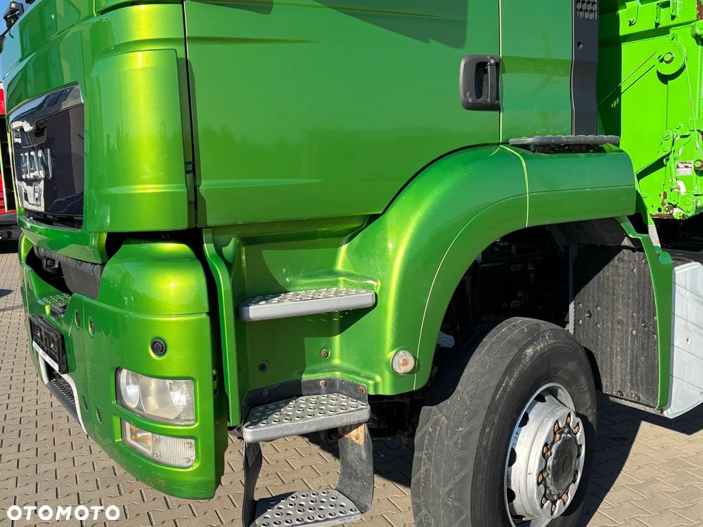 MAN TGS 18.360 4x4 napęd na wał (nie HYDRODRIVE) wywrotka MEILLER ,  zaczep przyczepy , - 23