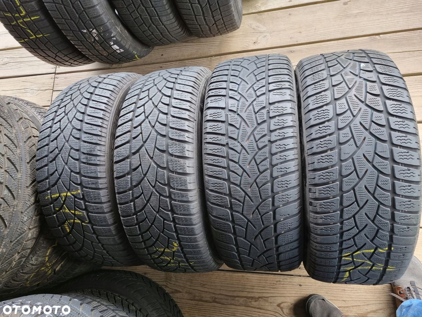 OPONY DUNLOP WINTER SPORT 3D 225/50R17 98H 2012r, 6.5/4,2mm 4szt - 1