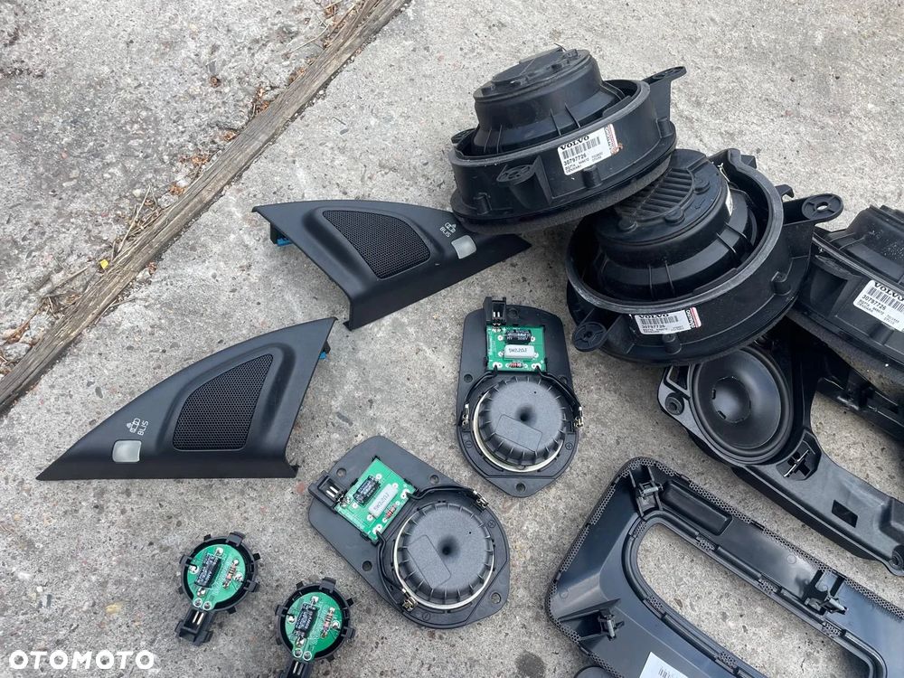 volvo xc70 v70 s80 07- zestaw dynaudio glosniki wzmacniacz komplet - 2