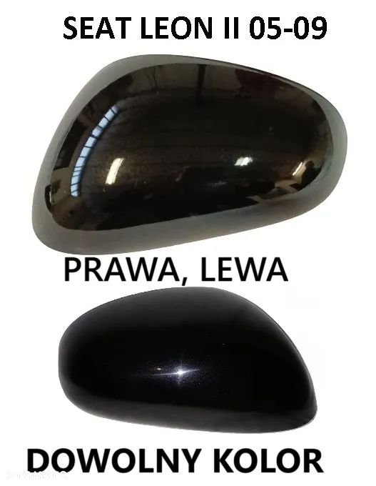 SEAT IBIZA EXEO LEON TOLEDO CORDOBA ALHAMBRA OBUDOWA LUSTERKA DOWOLNY KOLOR PRAWA, LEWA - 4