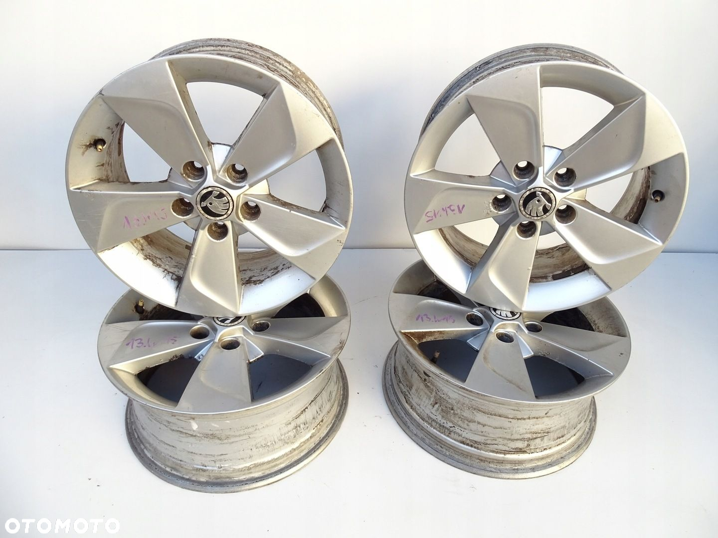ALUFELGI 16 5x112 ET45 7 5L0601025E SKODA YETI OCTAVIA II SUPERB II 4x4 - 2