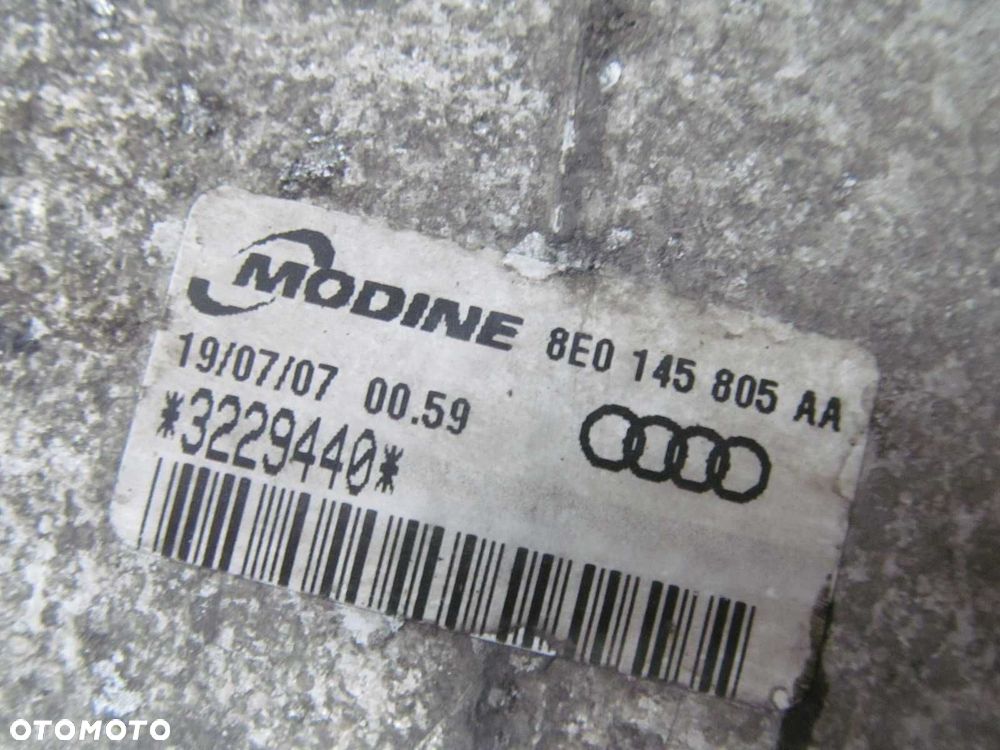 AUDI A4 B7 TFSI CHLODNICA INTERCOOLER 8E0145805AA LEWY 04-07 - 5