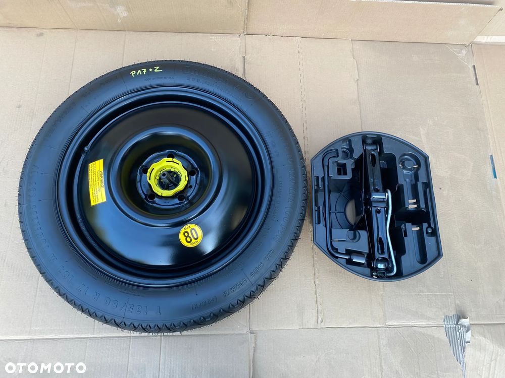 Koło Dojazdowe Dojazdówka  5x108 R17 PEUGEOT 3008 II 5008 II 508 + Zestaw - 1