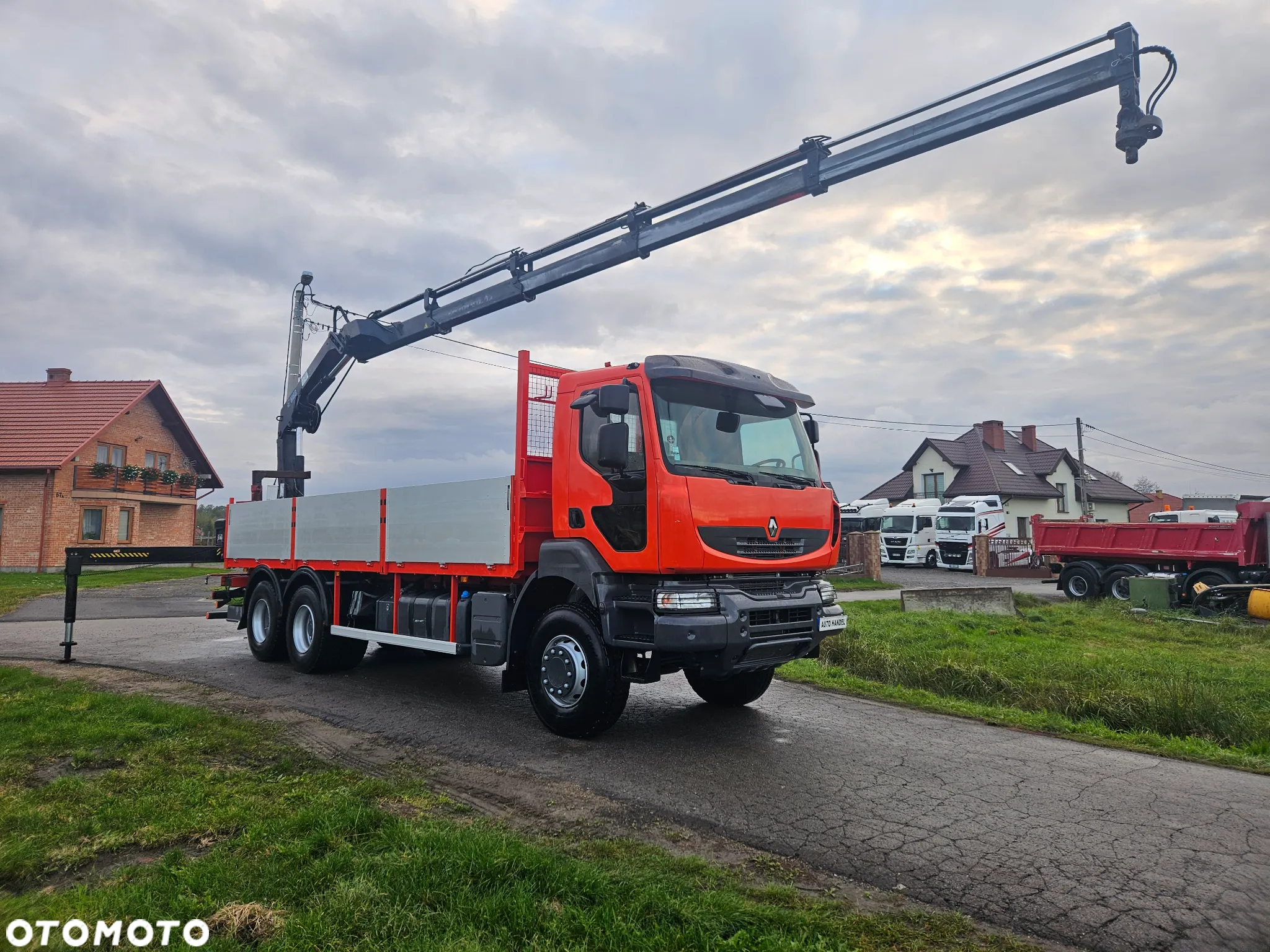 Renault KERAX 450 DXI 6x4 HDS HIAB 166 z Radiem - 2