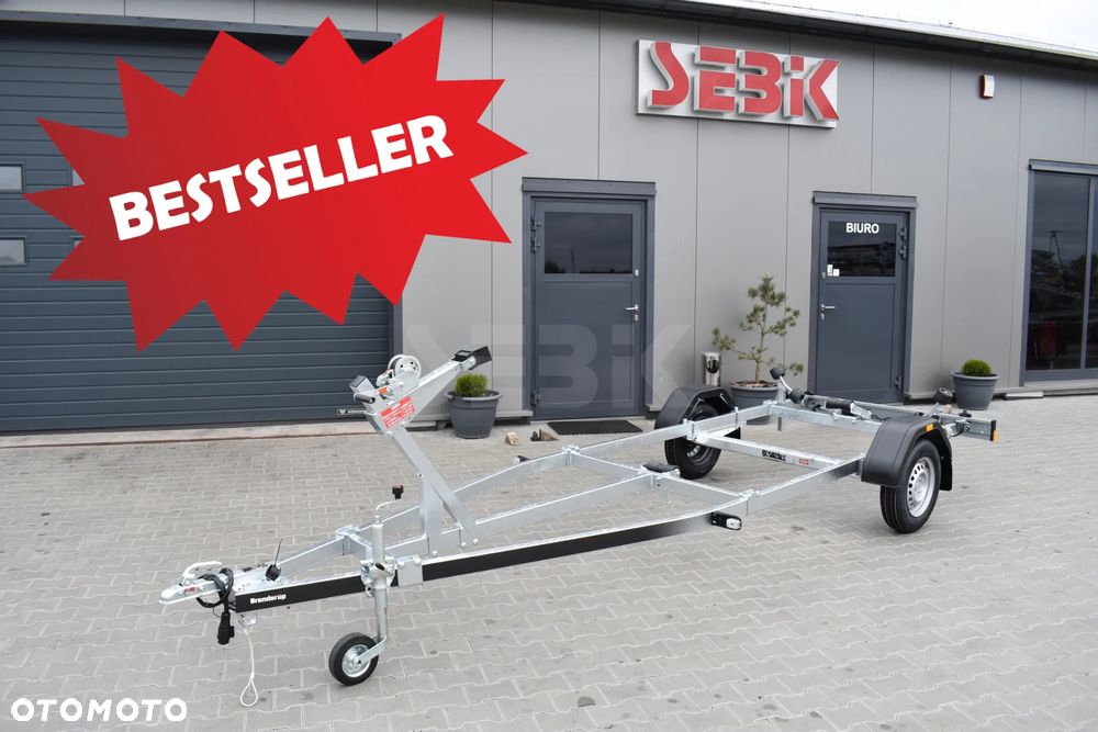 Brenderup Mocna przyczepa podłodziowa do łódki 5 m. - 2