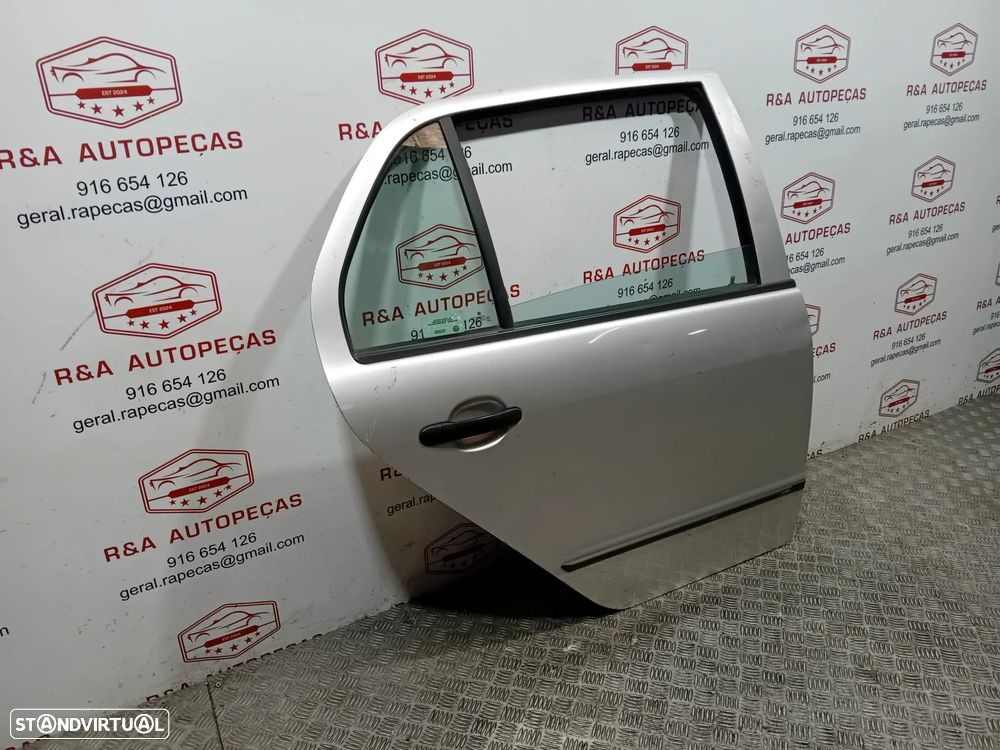 Porta Trás Traseira Direita Skoda Fabia Carro 1 I Original - 3